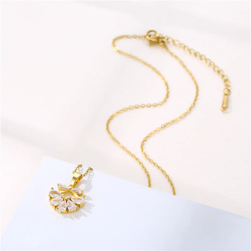 Women Minimalist Geometric Metal Bowknot