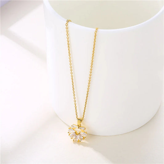 Women Minimalist Geometric Metal Bowknot